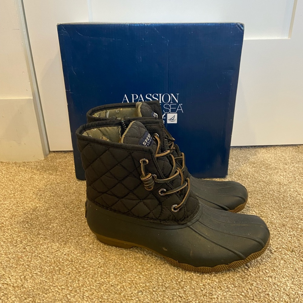 Sperry Saltwater Quilted Duck Boot